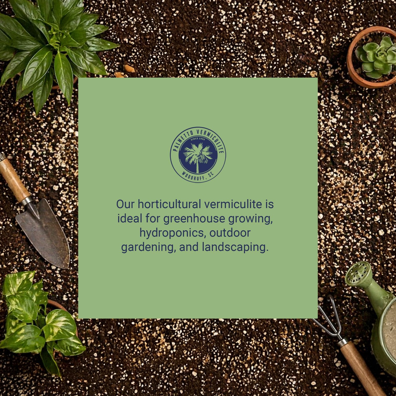 Palmetto Vermiculite Coarse Grade A-3 Horticultural Soil Additive 4 Cu Ft Bag –