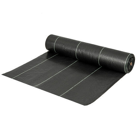 6.5 x 330/4 x 250/6 x 300 Feet Weed Barrier Landscape Fabric-6.5 ft – Color: Bla