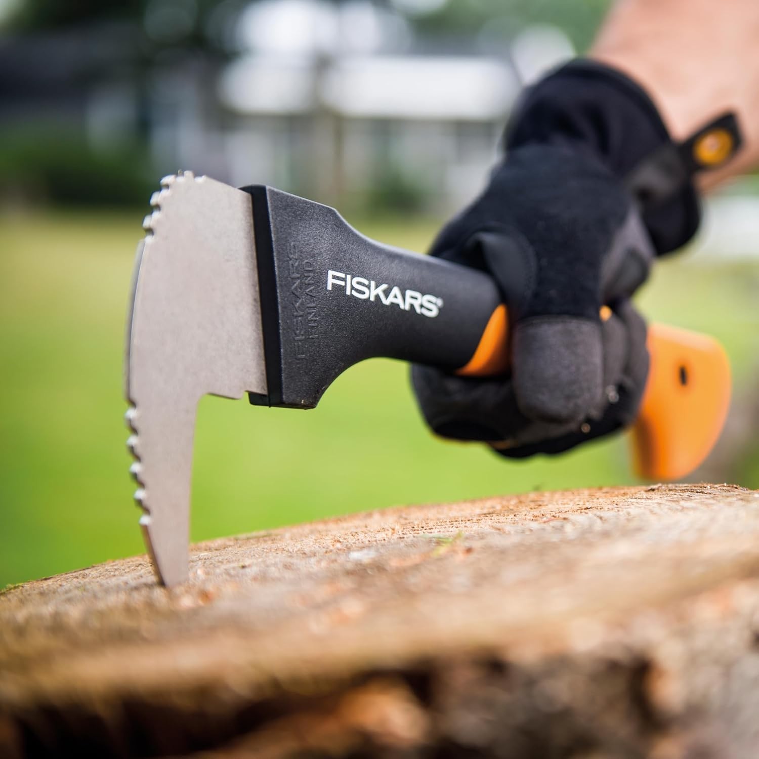 12″ Hookaroon Non-Slip Grip Handle W/ Pointed Angled Blade Landscaping Tool