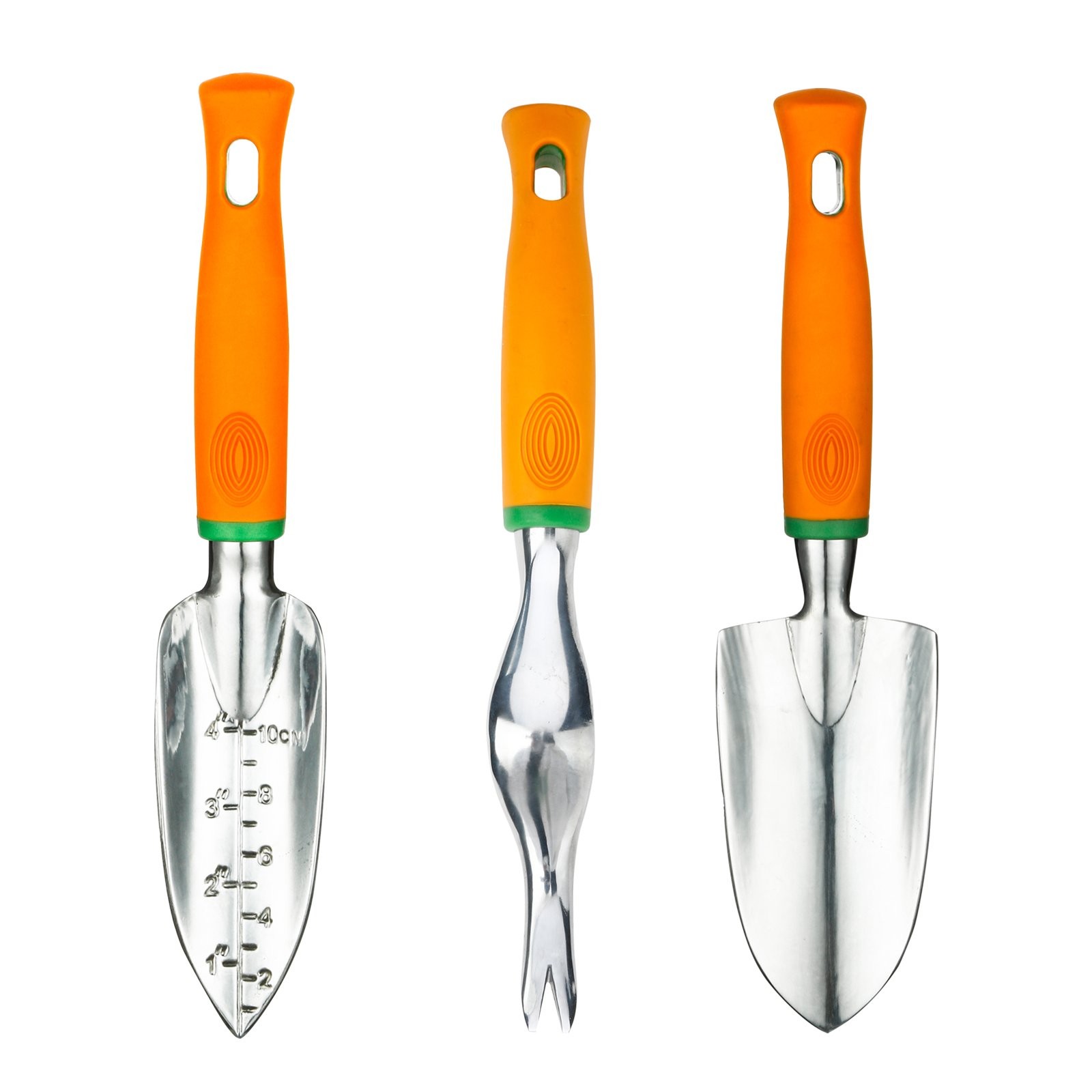 UKOKE Garden Tool Set, 12 Piece Aluminum Hand Tool Kit, Garden Canvas Apron w…