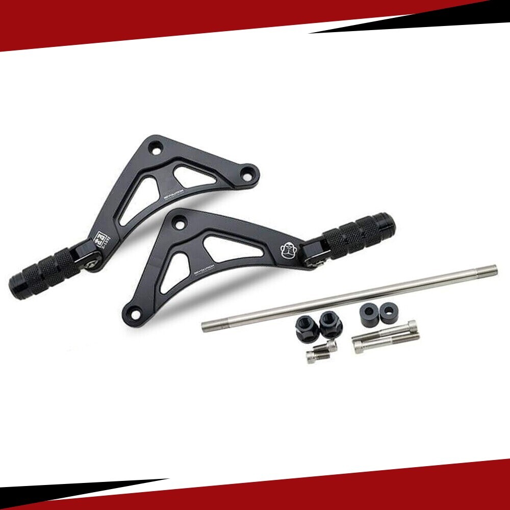 PASSENGER FOOTREST REAR FOOT PEGS BRACKET SET FOR HONDA MONKEY 125 2018-2023