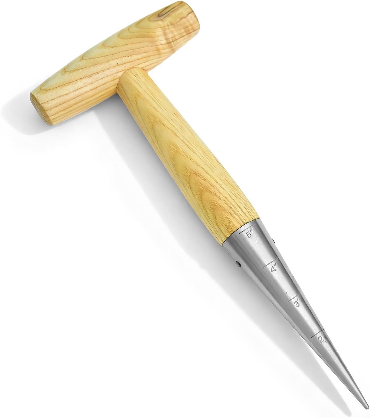 Lightweight Stainless Steel Seed Dibber for Effortless Planting in Garden