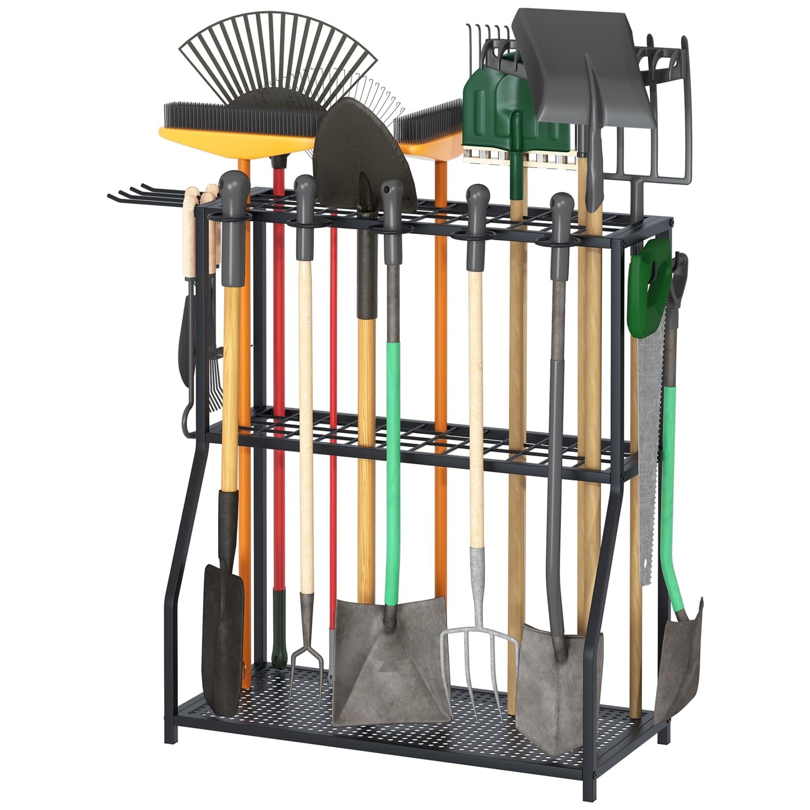 Organizer Yard Tool Storage Rack,Garden Organizer,Steel Yard Tool Racks To St…