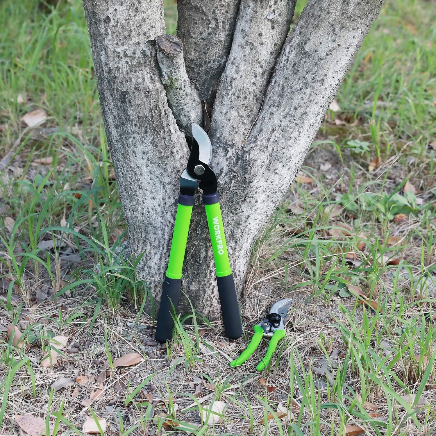 Ergonomic Pruning Tool Set – 15” Lopper & 8” Pruner for Effortless Gardening