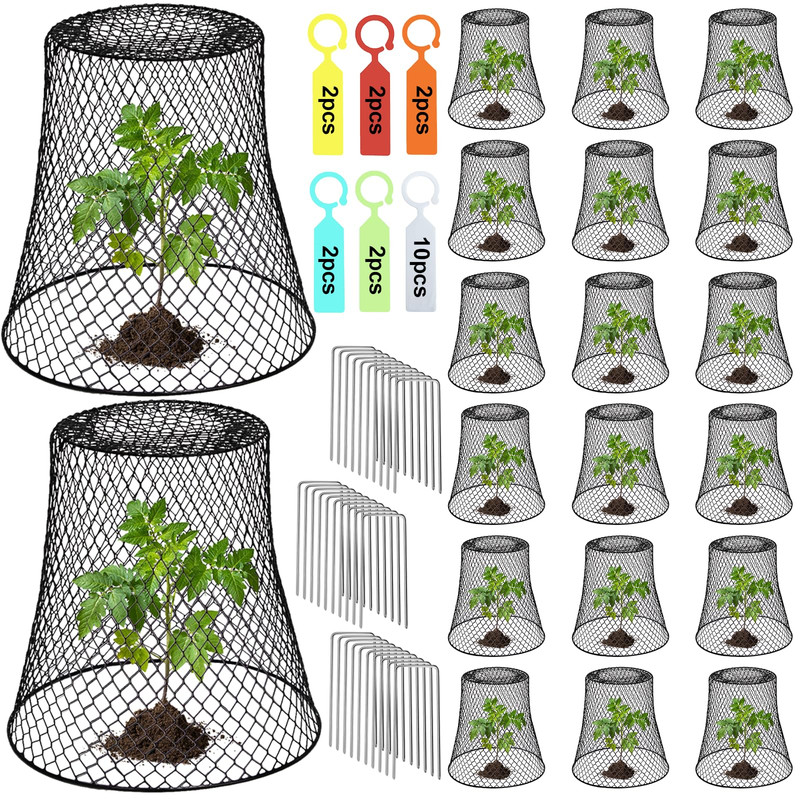 Doksving 20 Pcs 99 Multiple Sizes/Quantities Available Chicken Wire Plant