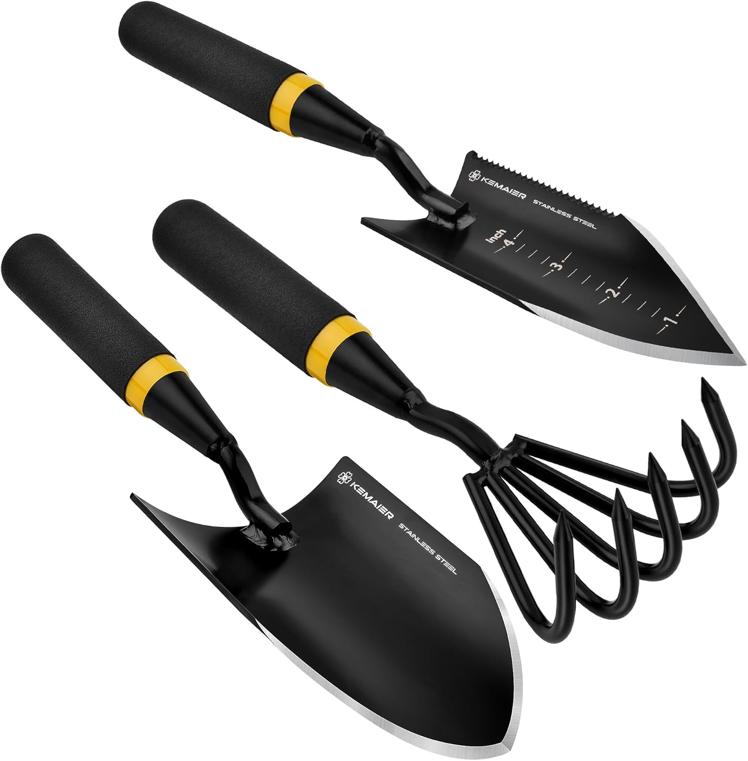 Heavy Duty Stainless Steel Garden Tool Set – Thoughtfully Crafted for Outdoor Pa