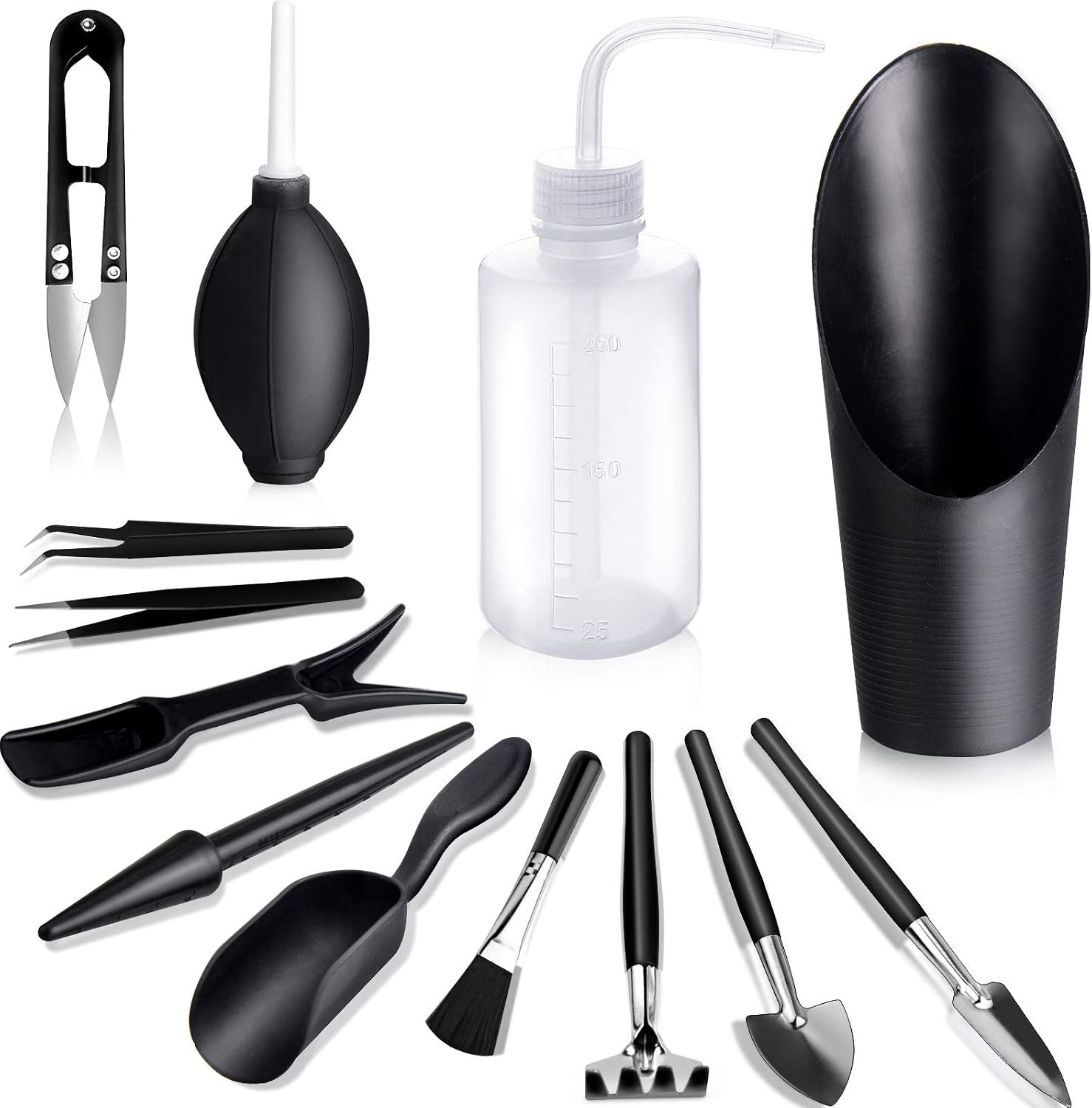 Succulent Tools, 13 Pcs Mini Garden Tool Set, Transplanting Tools