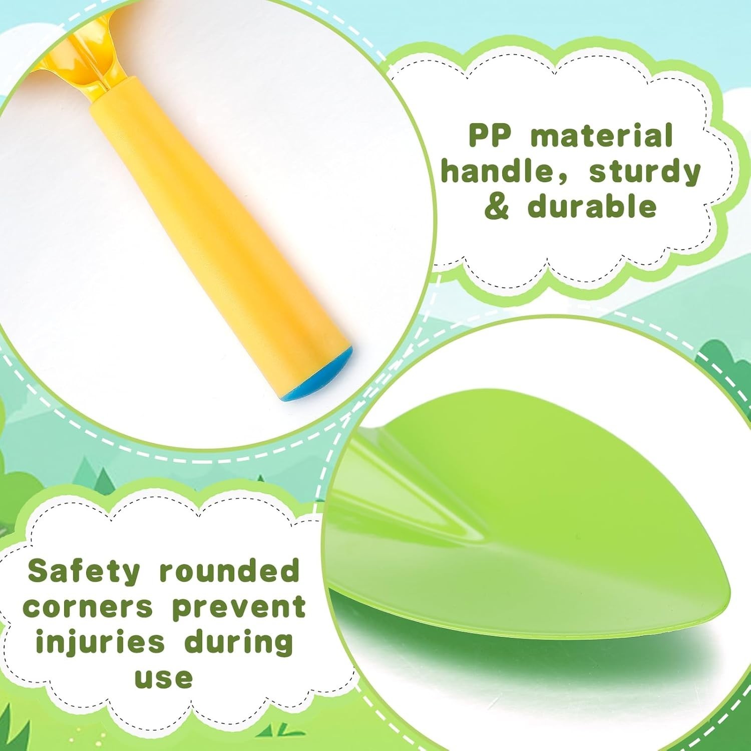 Sturdy Kids Gardening Toy Set with Gloves & Watering Can – Gift for Toddlers