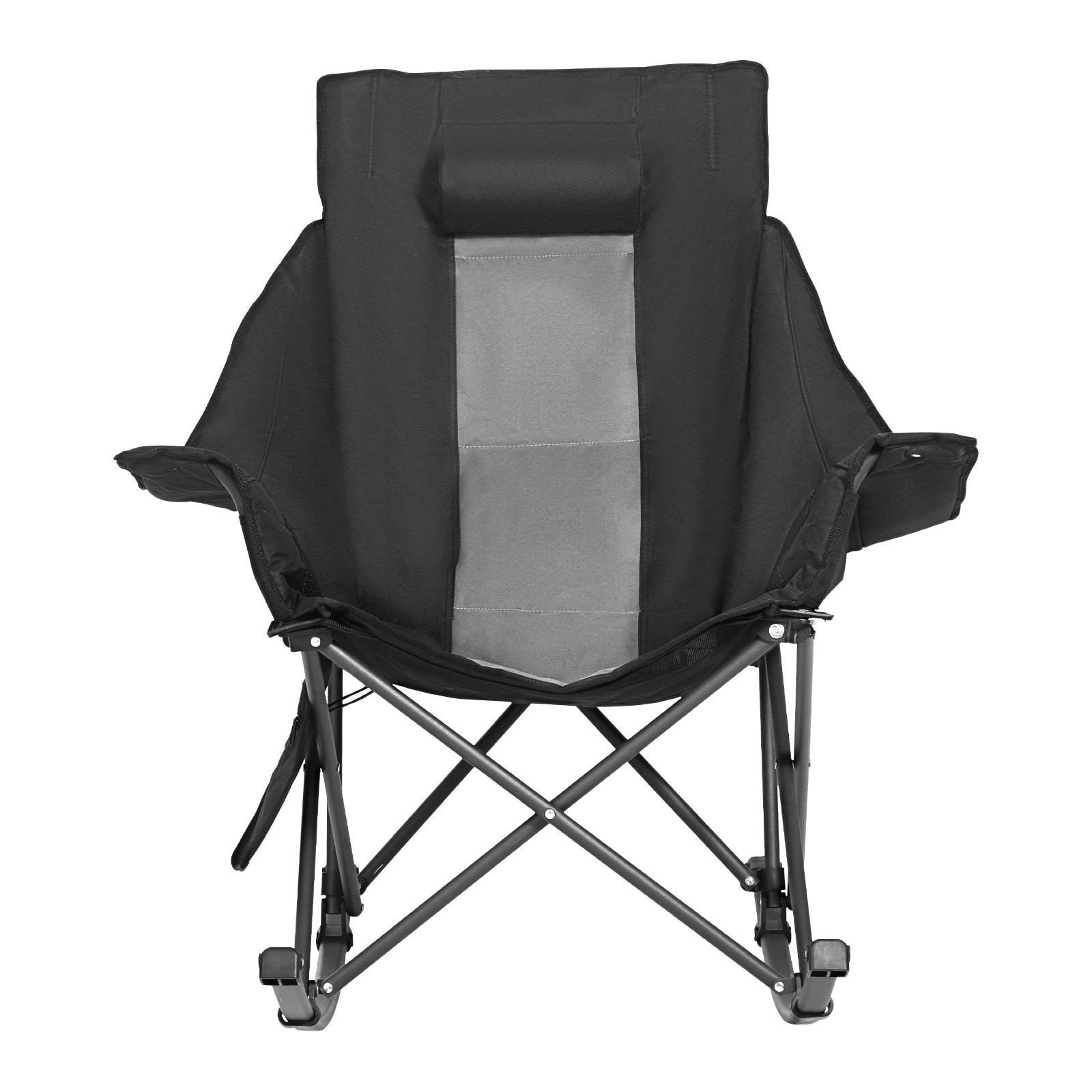 Heated Camping Chair,3 Heating Settings,Large-Sized Padded Folding Rocker,Heavy
