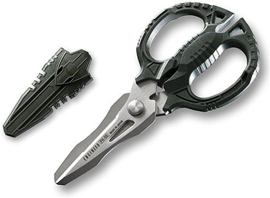ENGINEER PH-55 Tetsuwan GT 4-in-1 Heavy Duty Scissors Wire Cutter EDC Japan
