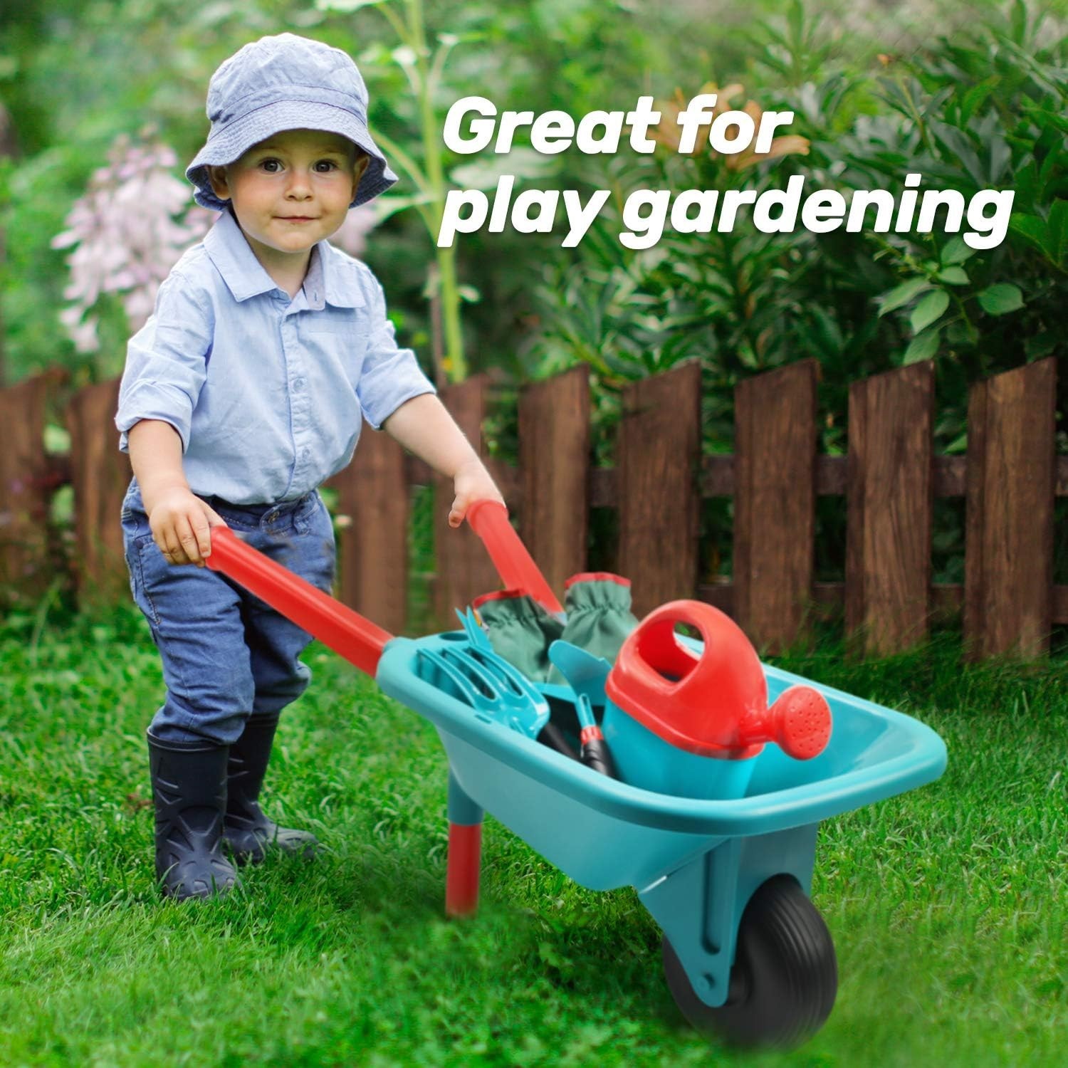 Children’s Garden Toy Kit with Apron & Watering Can