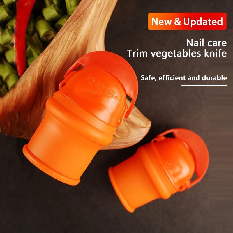 12 Pcs Gardening Silicone Thumb Knife Tool Set for Harvesting, Plant Fruit Pi…