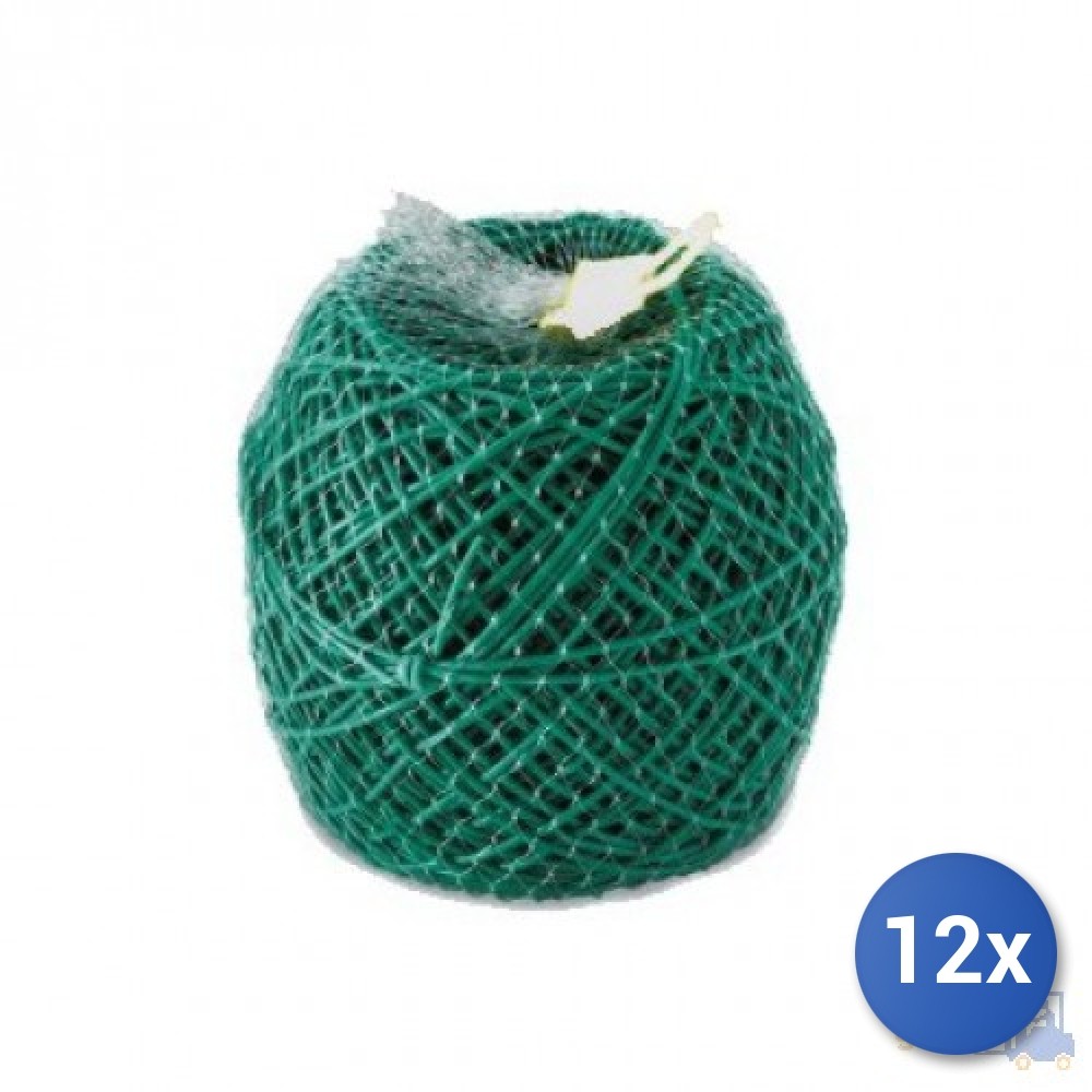 12X Green PVC Tubes In Skeins Net For Ties Mm 3 – Kg 1