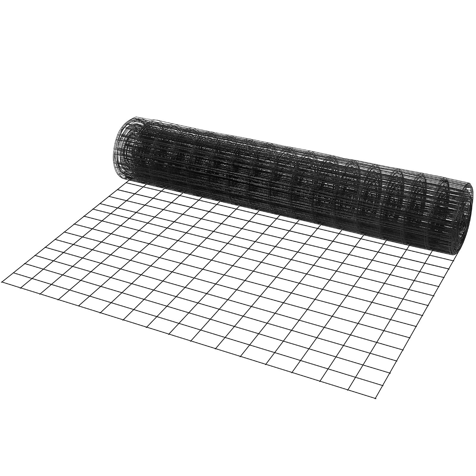 Hardware Cloth, 48” x 50′ Galvanized Wire Mesh Roll, 16 Gauge Chicken Wire Fenc