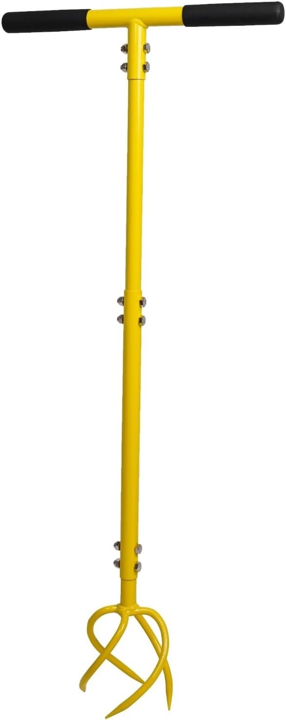 Garden Hand Tiller Claw Twist Cultivator – Steel