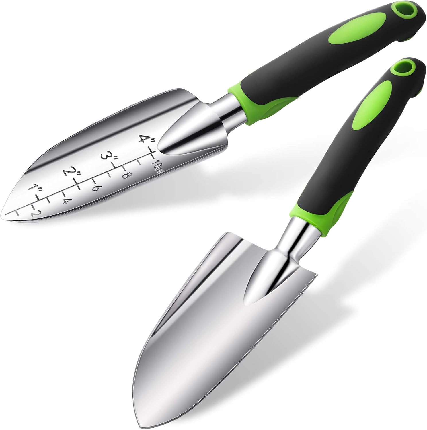 Garden Hand Trowel Transplant Trowel with Measurements Aluminum Alloy Plantin…