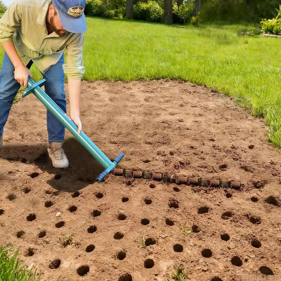 Sod Plugger Bulb Planter Planting Tool, Easy to Assemble Garden Trasnplanter …