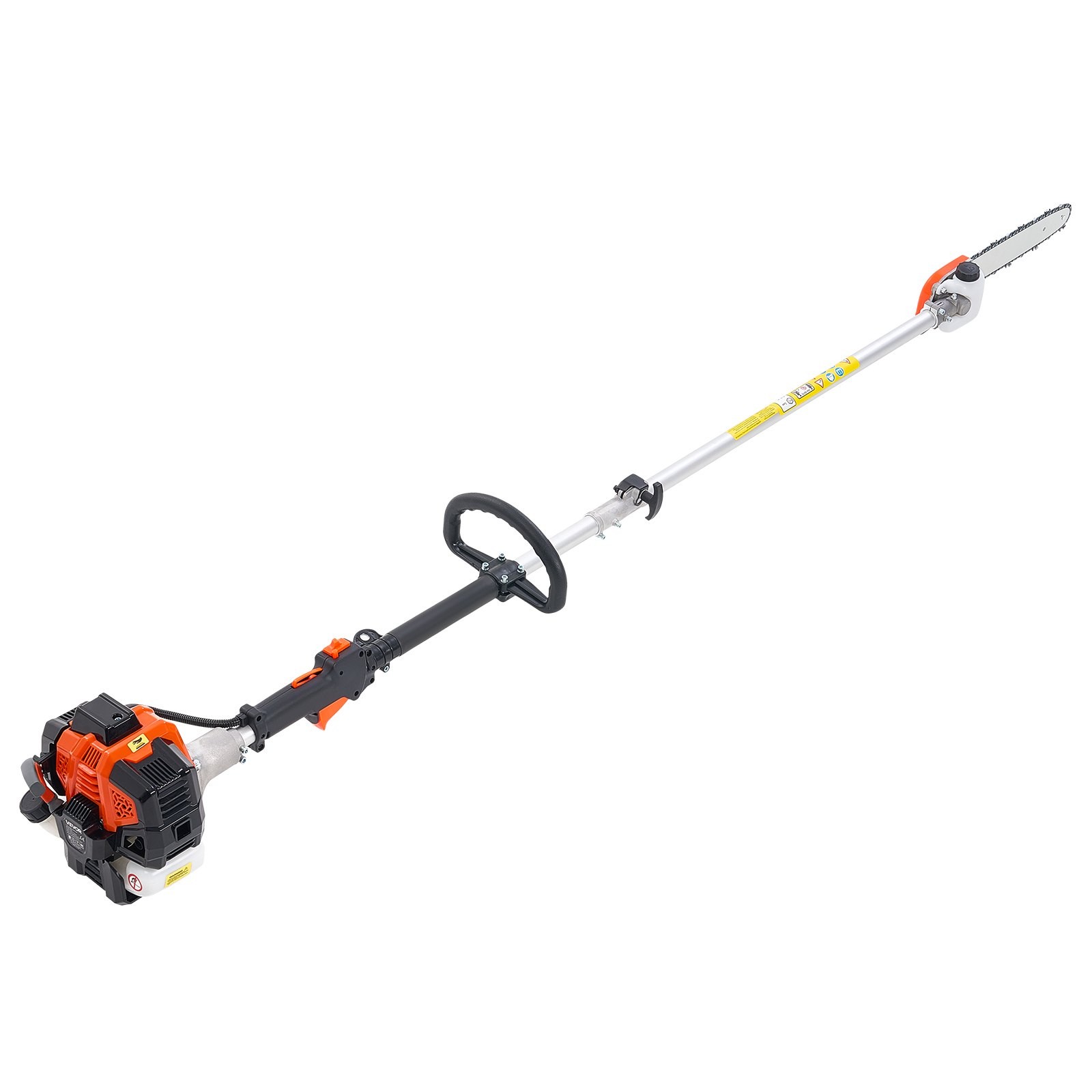Gas Pole Saw,25CC 2 Stroke Gas Powered Pole Saws with 12 in Cutting Bar,Cordless