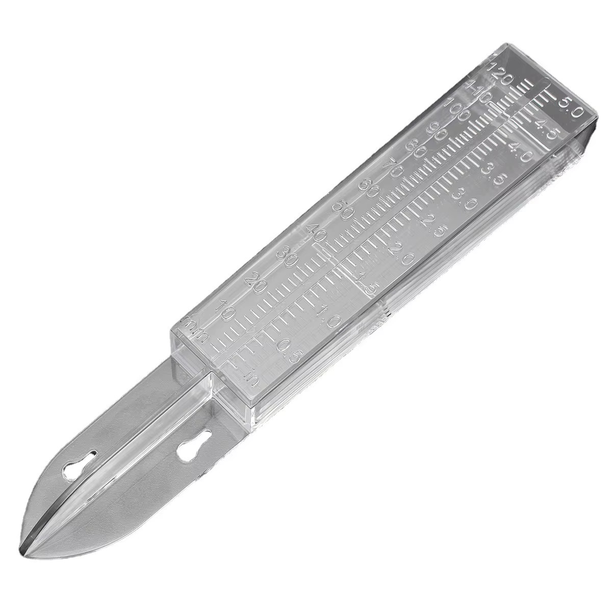 Gardening Tools Outdoor Home Garden Rainwater Measurer Pointed Plastic Rain Meas