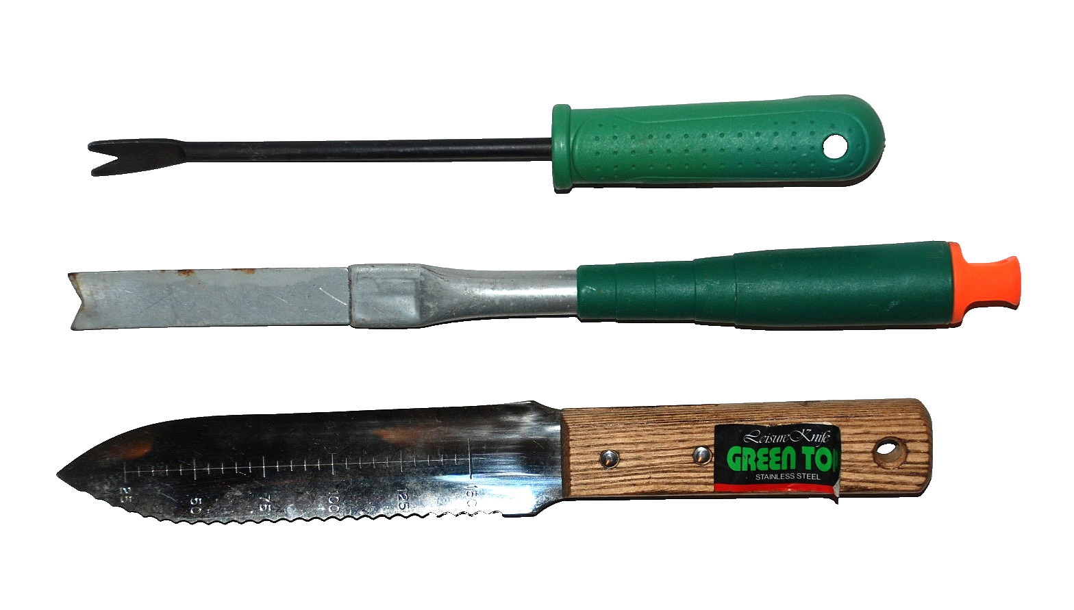 Gardening Tools Pruners Corona 80 True Tempered Green Top Weeding Knife Lot of 8