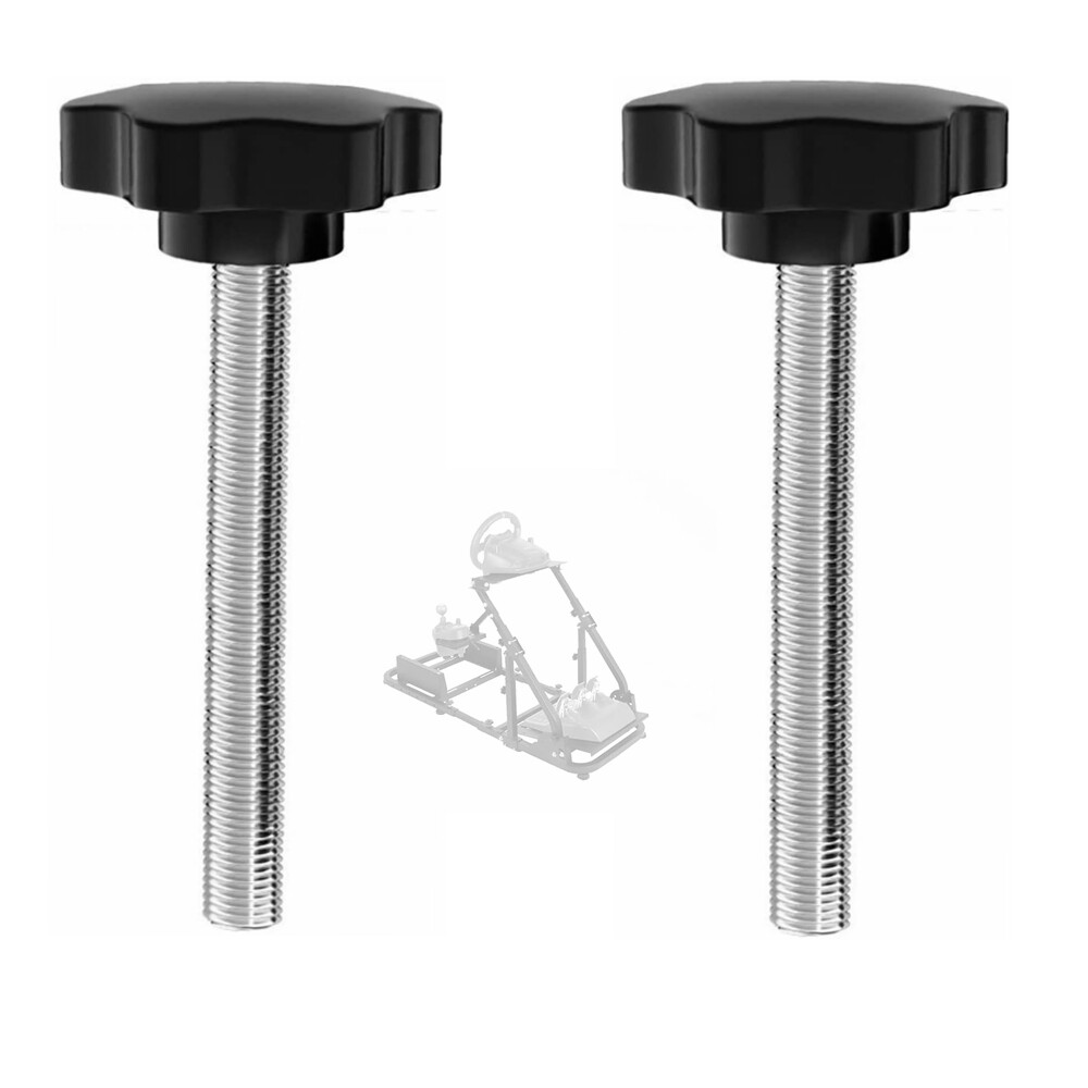 2Pcs 100MM Clamp Screw Bolt FIT Thrustmaster T80 T100 T150 T300 T500 TMX TS-PC