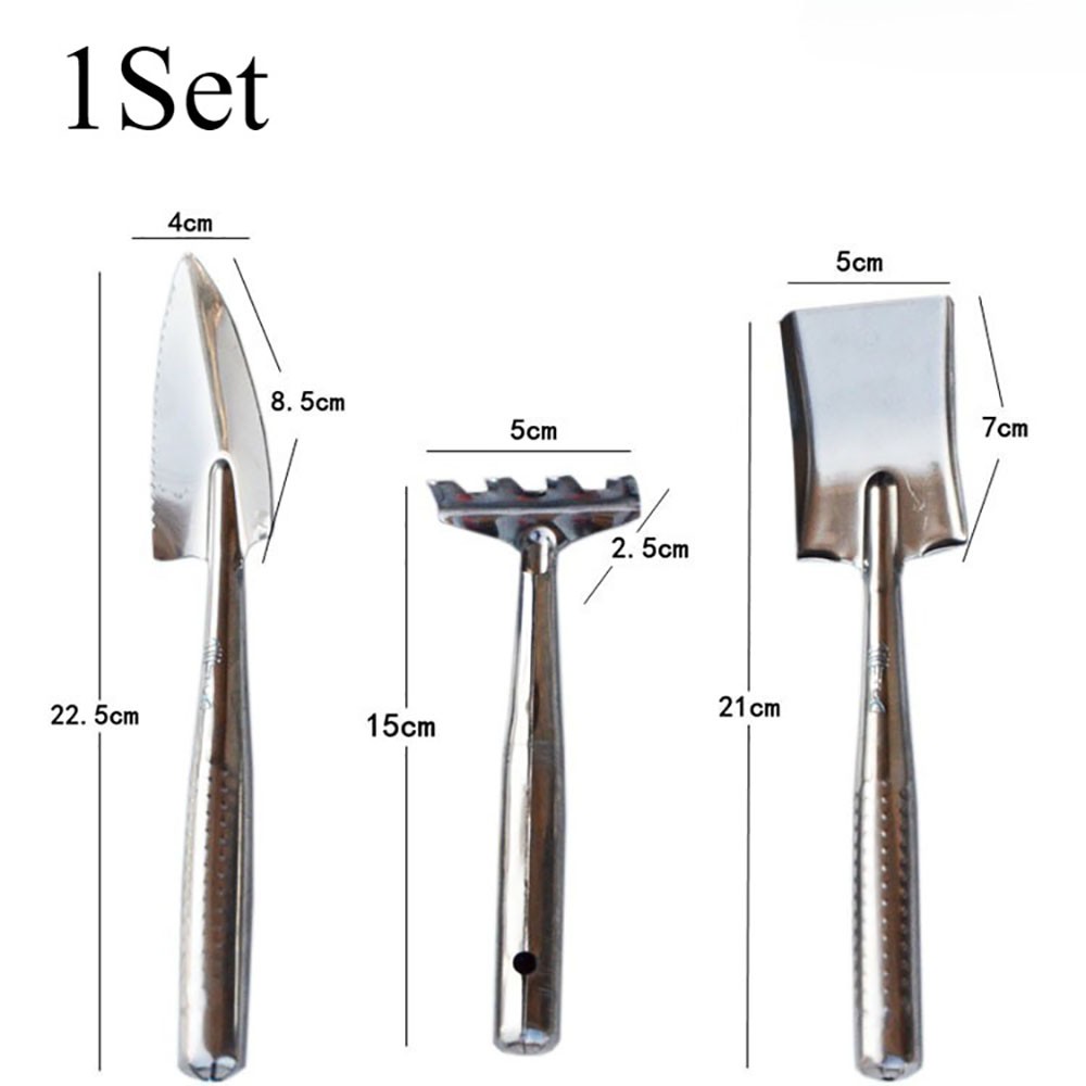 Iron Head Mini Gardening Tool Set fits Potted Plant Weeding Digging And Turning