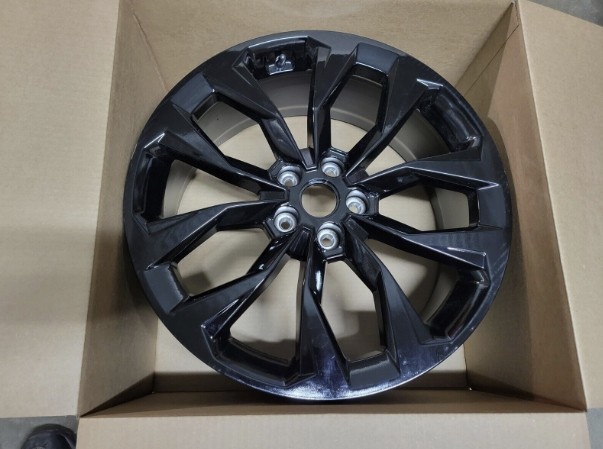 Garden Tool R5450-Black Decorative garden 20in Wheel Flowerbed Metal
