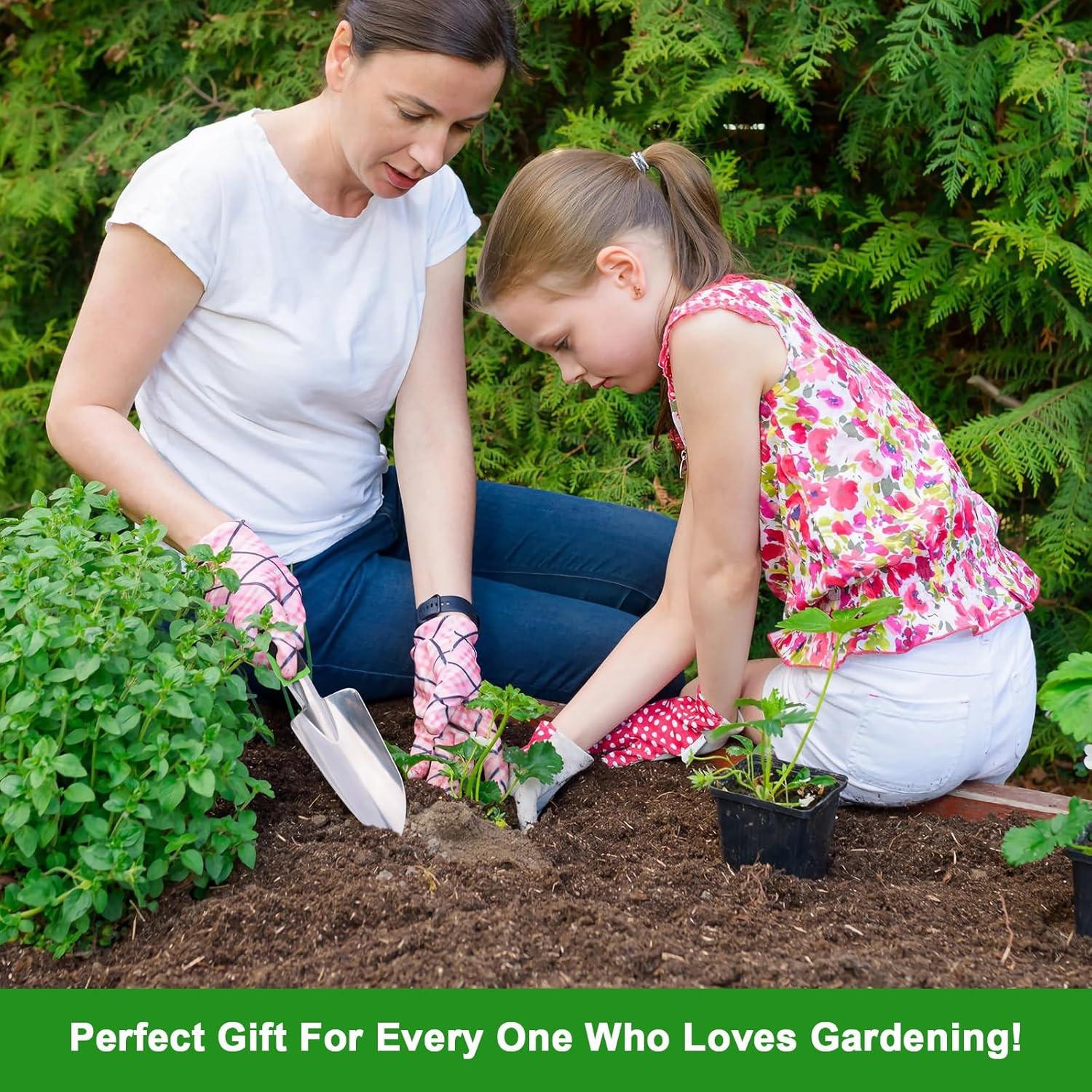Garden Shovel Hand Trowel, Heavy Duty Hand Shovel with Ergonomic Handle,Garden S