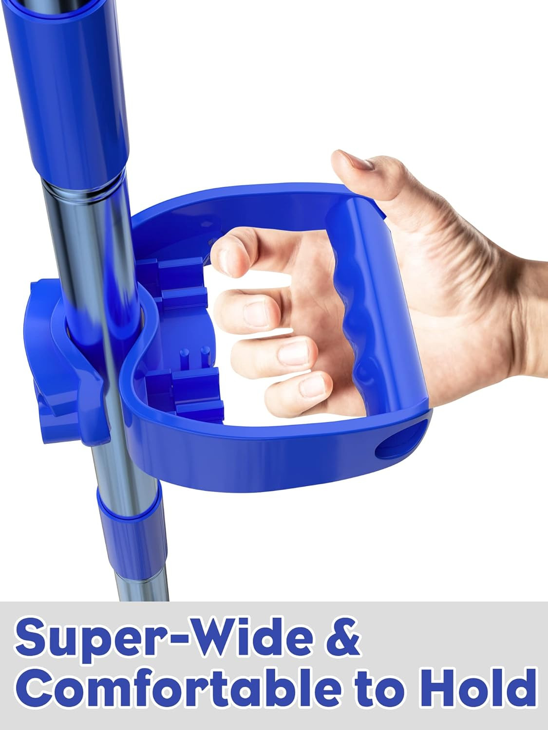 Shovel Garden Tool Handle Attachment, Universal Back Saver Grip for Shovels, Rak