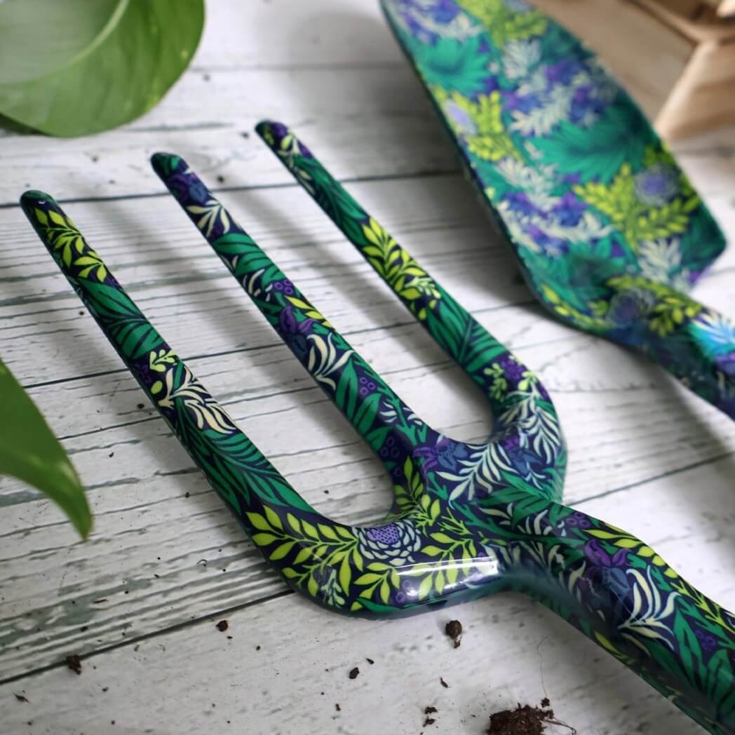 Robert Frederick Orange Grove Gardening Tool Set, Fork & Trowel, William Morris