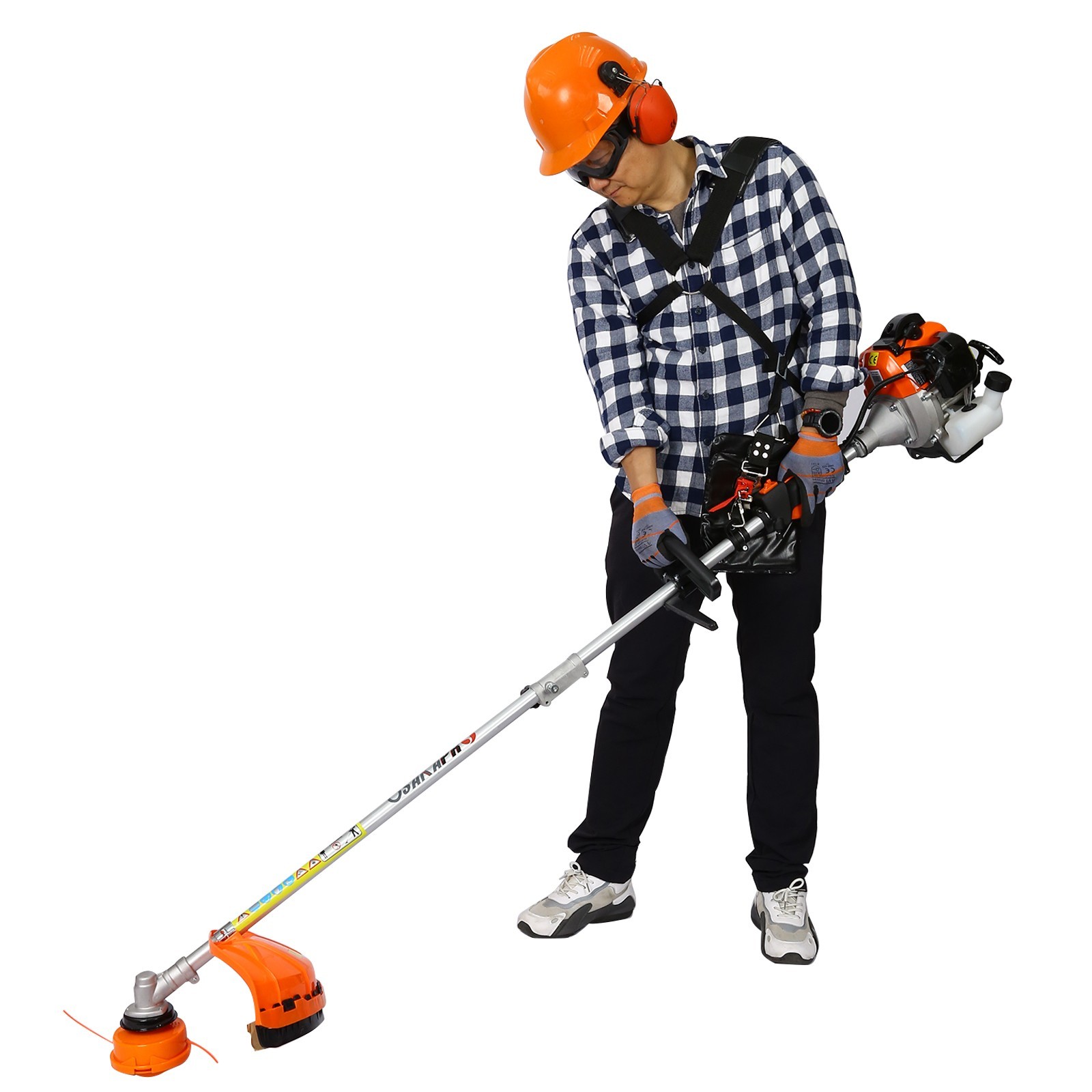 HYCHIKA 10 in 1 Multi-Functional Trimming Tool, 33CC 2-Cycle Garden Tool System