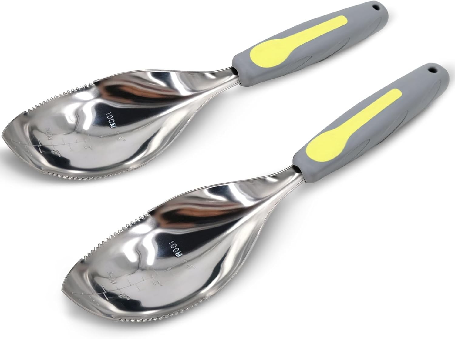 2Pack Garden Trowel Stainless Steel Hand Shovel with Ergonomic Handle Multi-Use