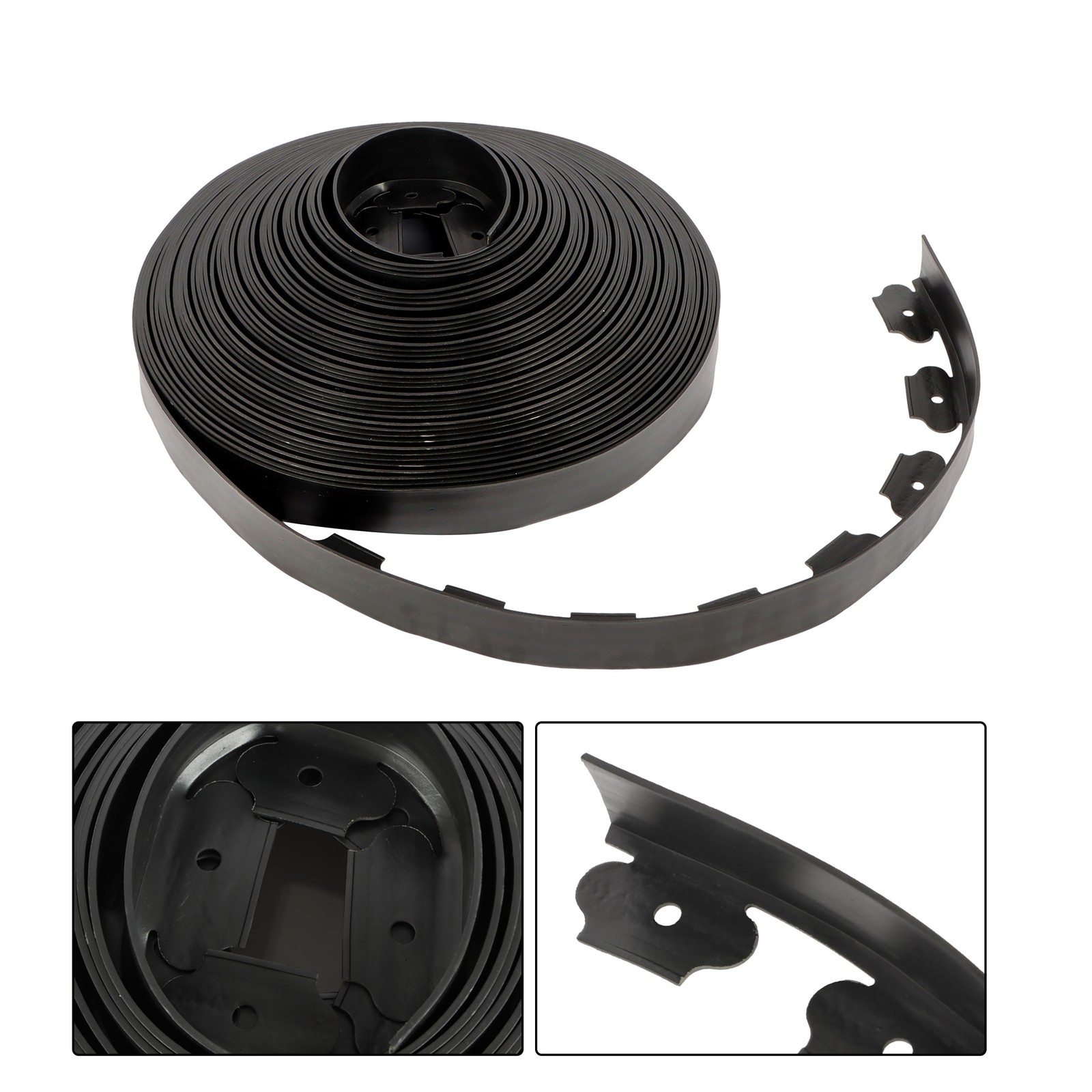 2 Inch For Lawn Tall Garden Edging 80ft Landscape Edging with 100 Spikes New