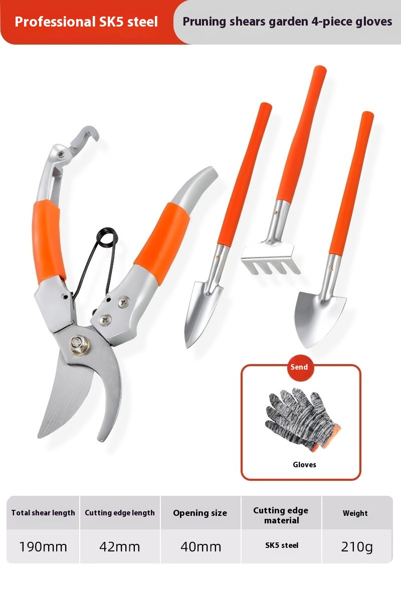 Hardware Tool Box Gardening Tool Set for Pruning Tree Branches