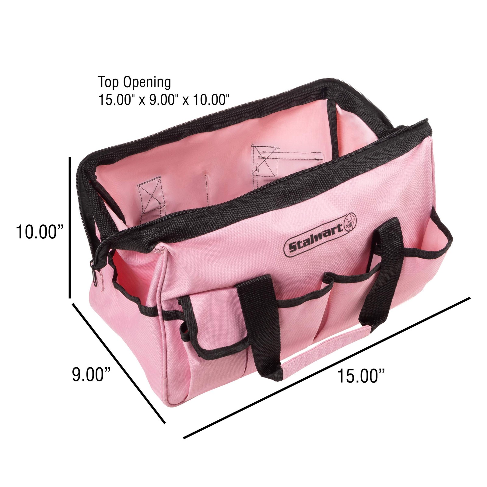 – Kit – 123 Pink Heat-Treatedpiece Carrying Bag – Hand Set For