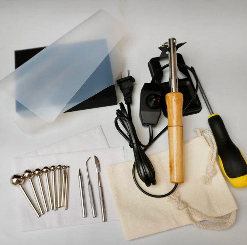 Ironing Tools Set of Non-heritage Pompom Modelling Diy Adjustable Temperature