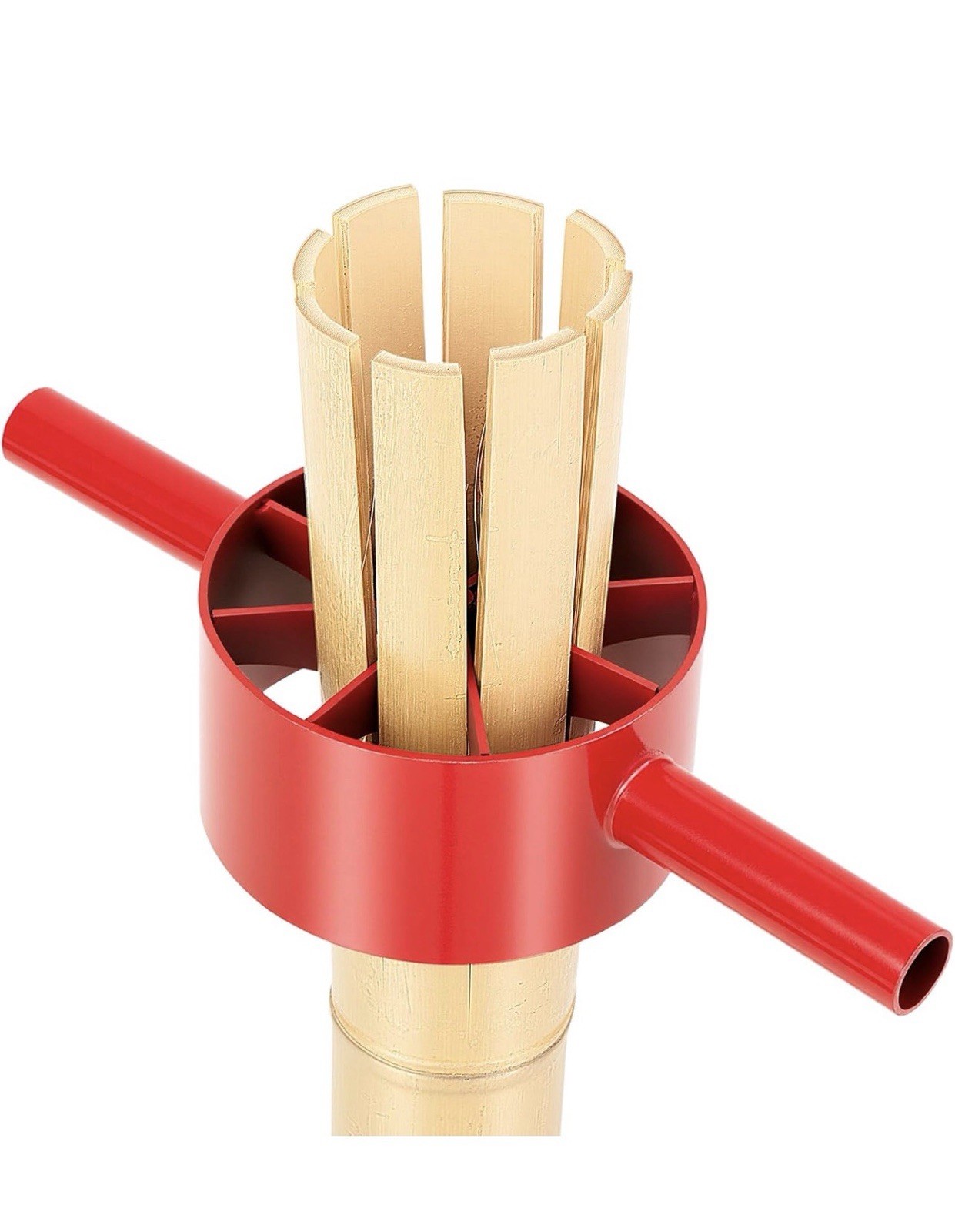 8 Cut Bamboo Splitter 5.5 Inch Bamboo Split Steel Manual Dividing Splitting Tool