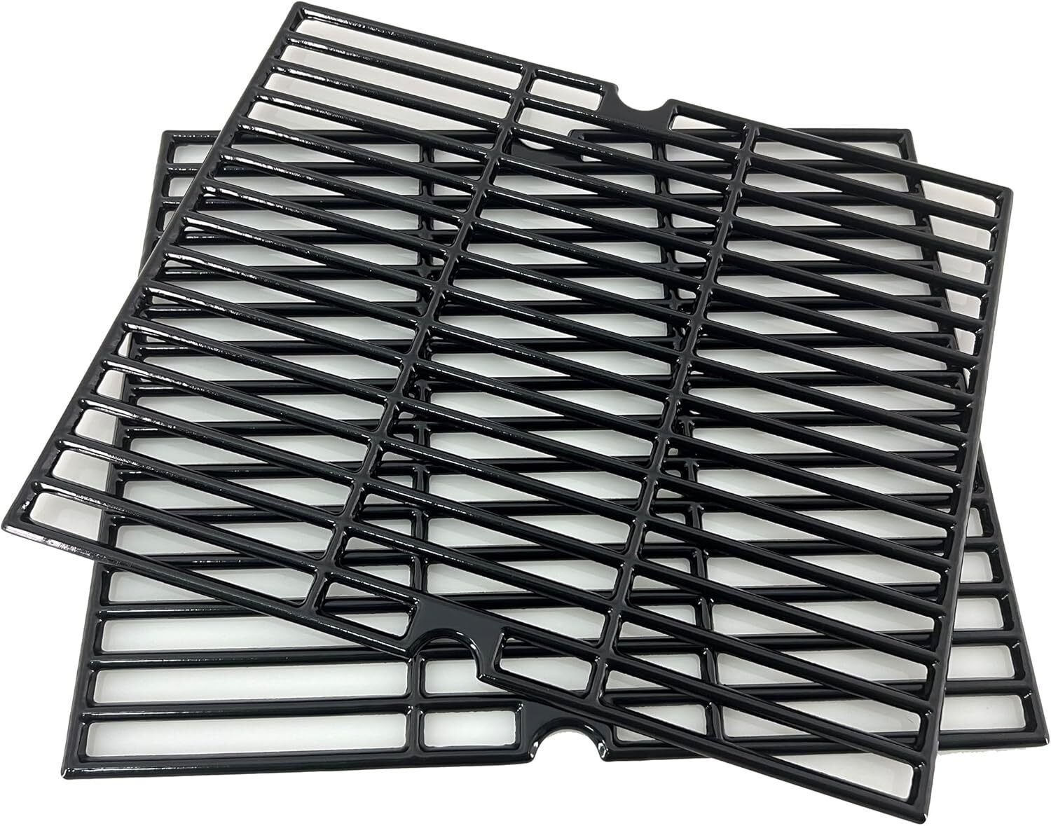 Porcelain Cast Iron Cooking Grid Grates 2pc 14 3/8″ for Ducane Affinity Uniflame