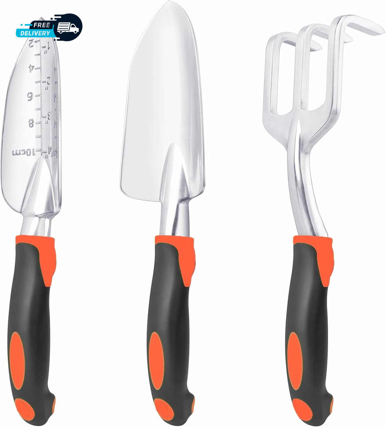 Garden Tools Set 3 Pack Heavy Duty Gardening Tools Set Include Garden Shove