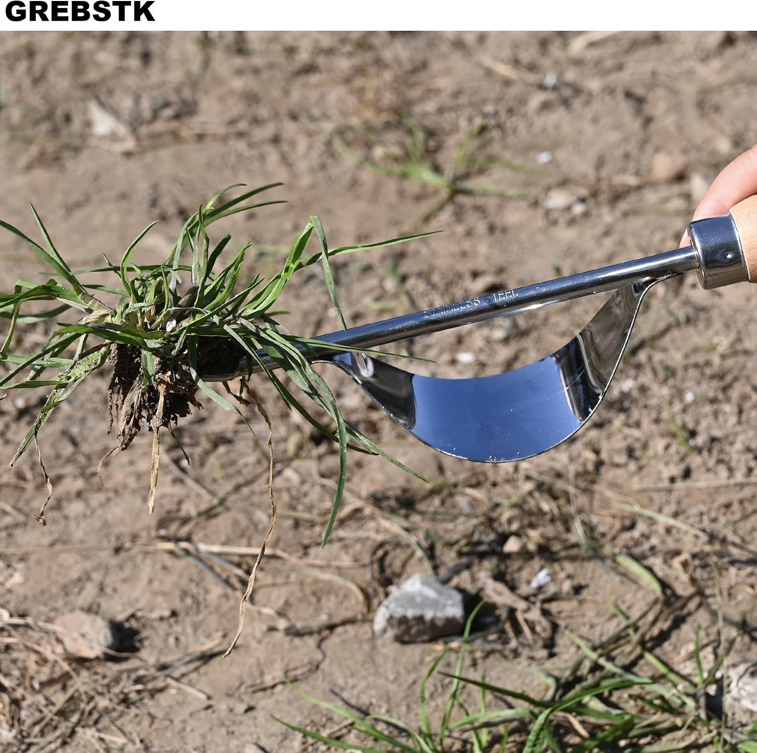 Garden Manual Weeding Tools Stainless Steel Beech Handle Shovel For Weeding,