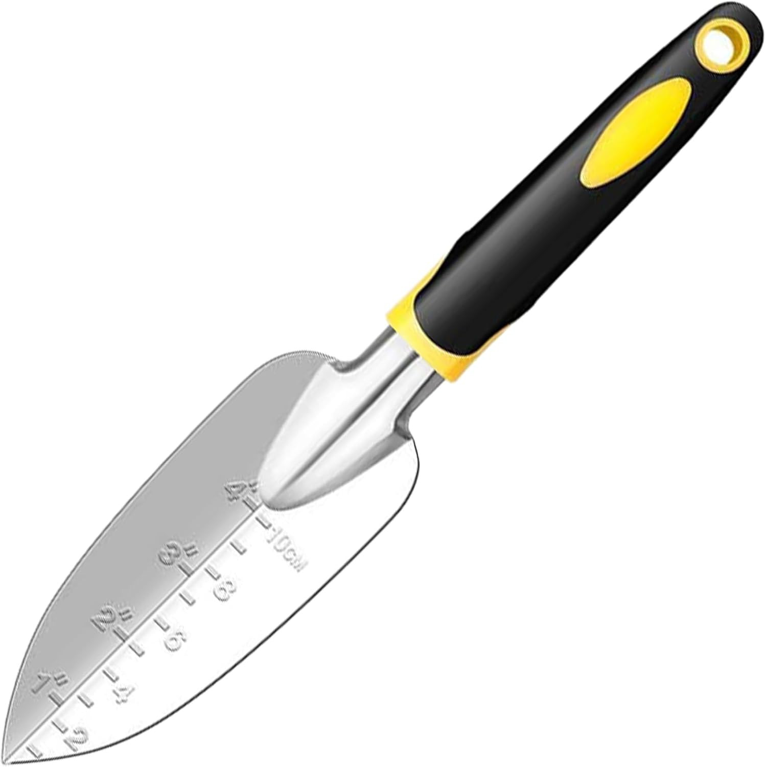 Garden Shovel Trowel Garden Tool with Measurement Mark, Aluminum Heavy Duty