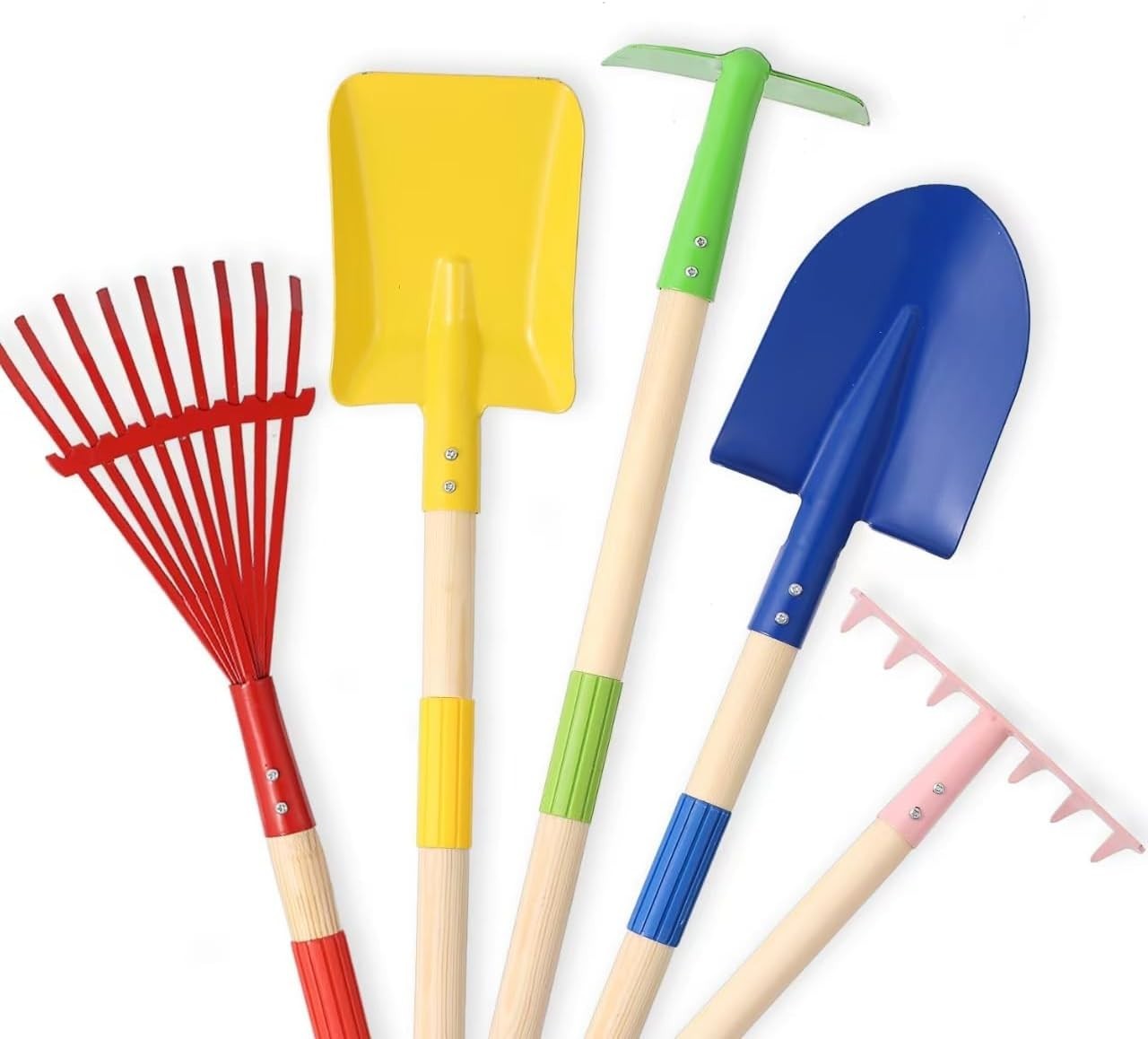 Colorful 28” Detachable Gardening Tools Set for Kids – Learn & Play Outdoors