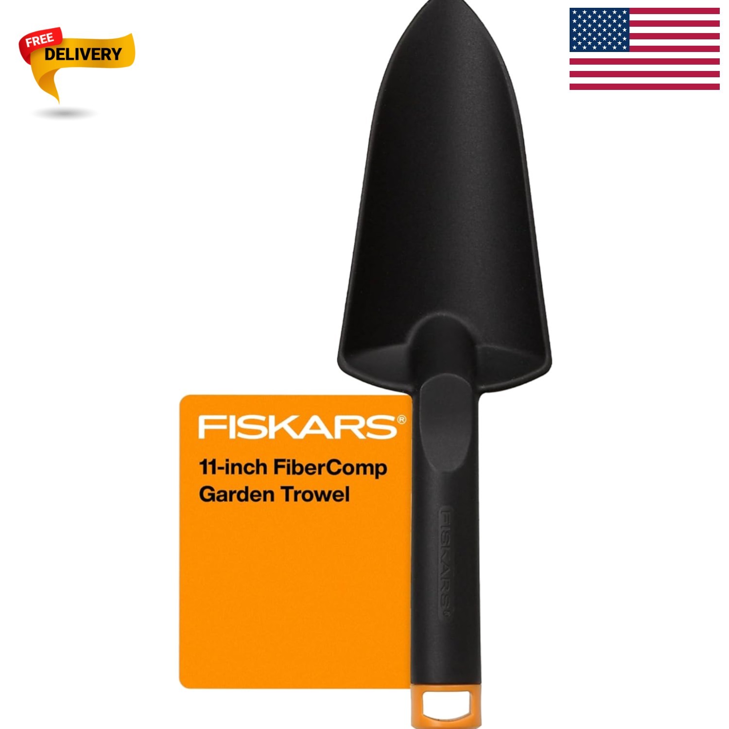 Durable Gardening Hand Trowel – Lightweight FiberComp with Rust-Free Blade