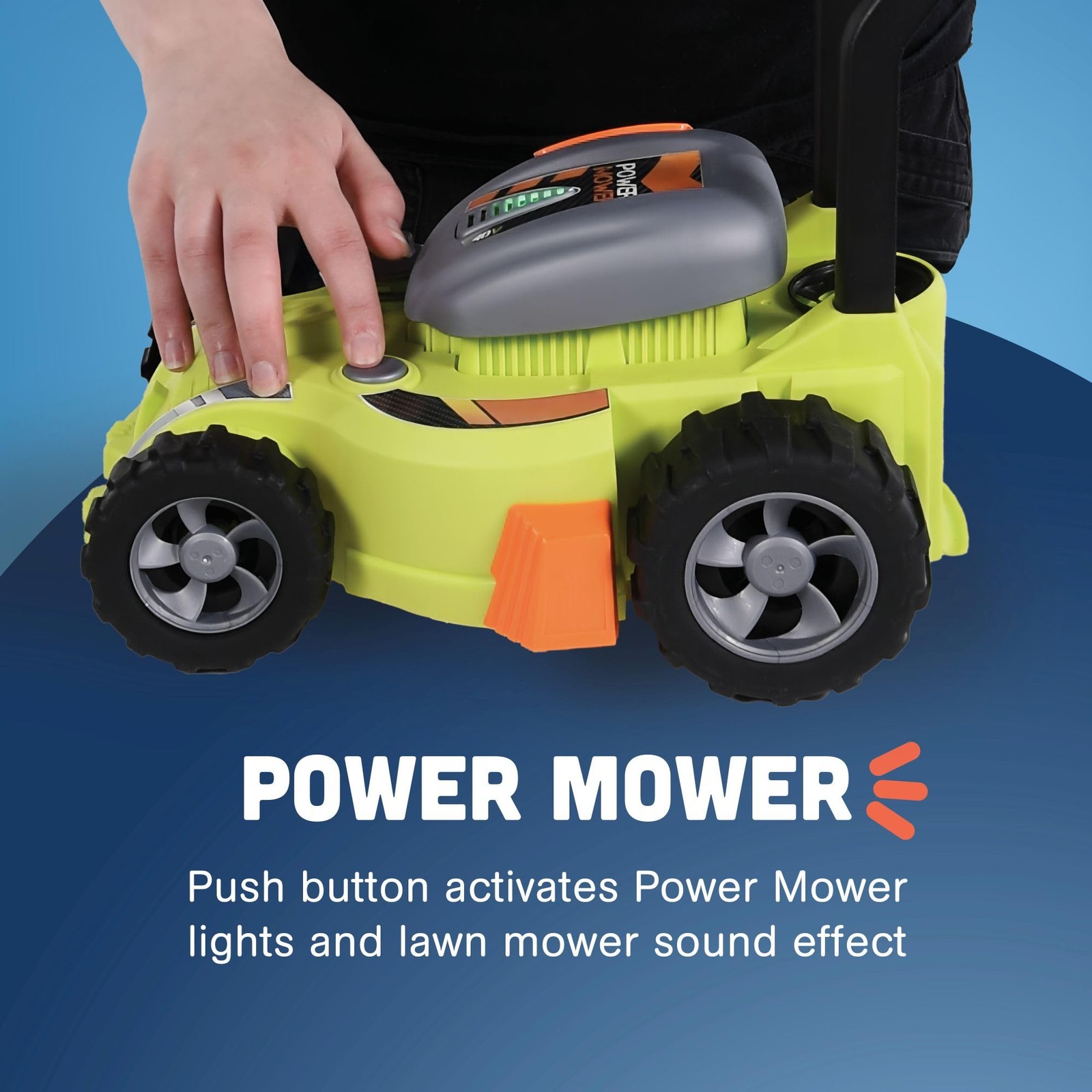 CP Toys 6Piece Power Gardening Toy Set for Kids Ages 3+, Child Size Indoor/Ou…
