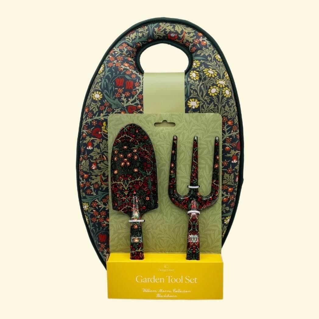 Robert Frederick Orange Grove Gardening Tool & Kneeler Set – William Morris Blac