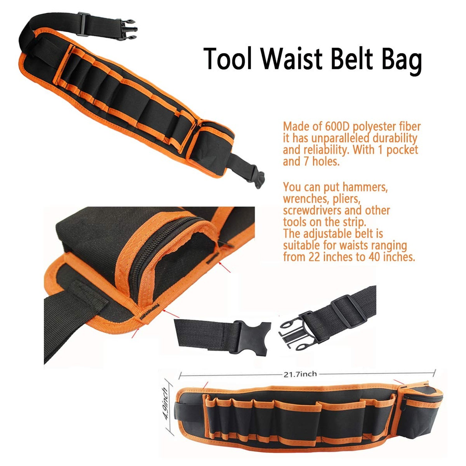 Kids Tool Set, Kids Real Tool Set with Tools Bag, Tools Belt, Hammer, Screwdr…