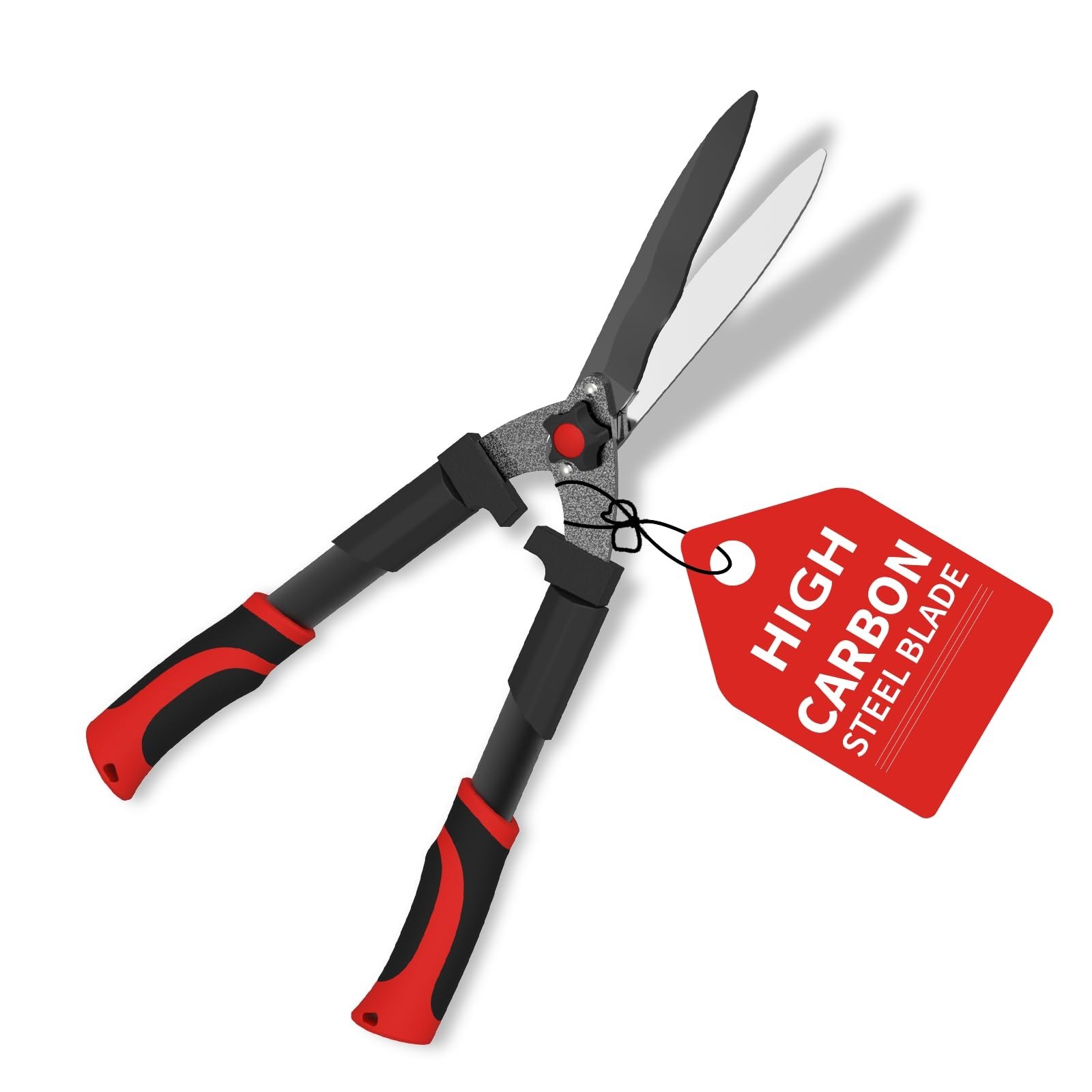 GARTOL 23-Inch Hedge Shears, Manual Garden Clippers with 9″ High Carbon Steel…