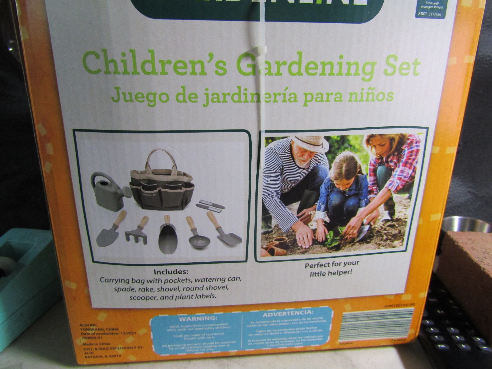 Gardenline 9 Piece Childrens Gardening Set 6+ Years New in Box