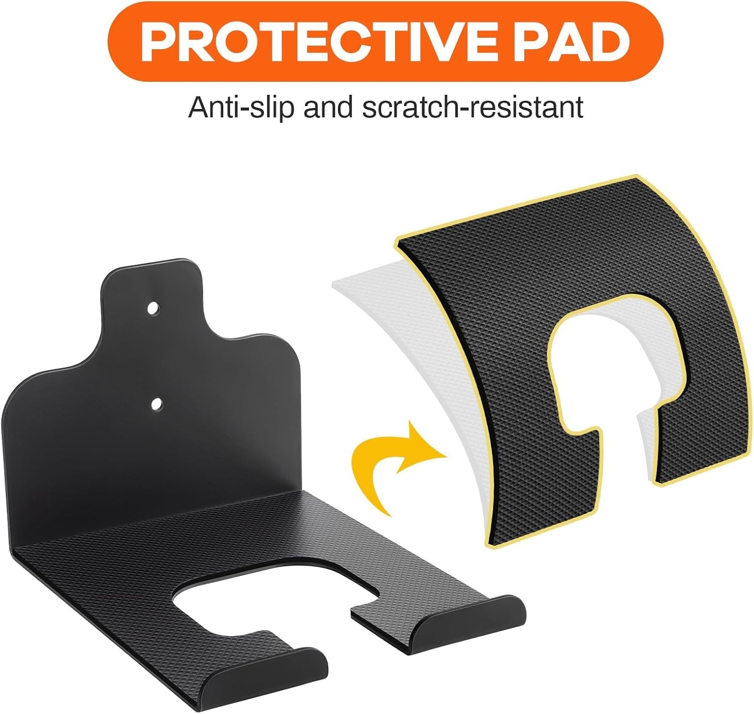 Rust-Resistant Wall-Mounted Garden Tool Hanger – Includes 2 Heavy-Duty Holders
