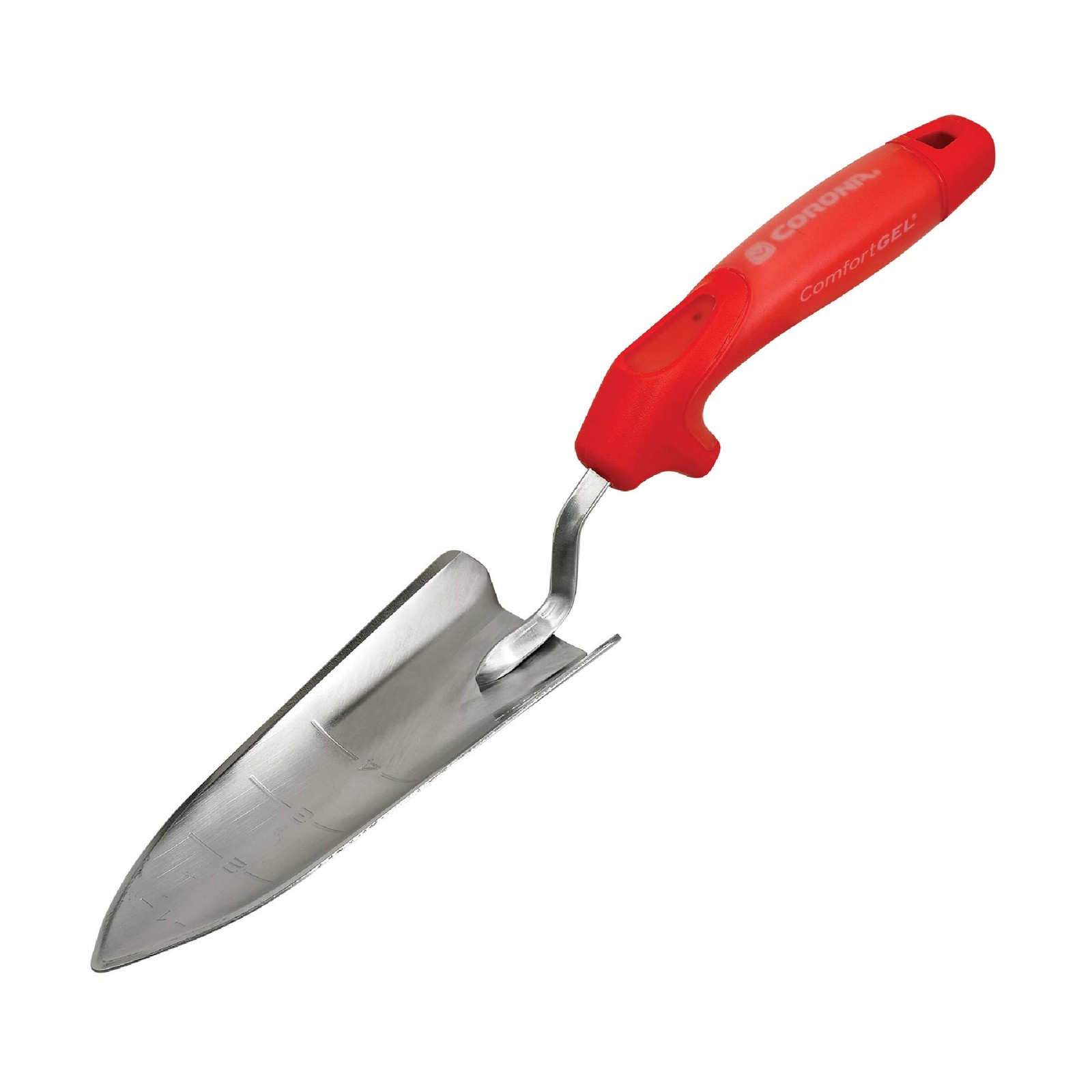 Premium Stainless Steel Garden Shovel with Comfort Grip and Finger Guard 13.5…